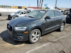 Salvage cars for sale at Van Nuys, CA auction: 2015 Audi Q3 Prestige