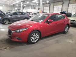 Salvage cars for sale at Blaine, MN auction: 2017 Mazda 3 Sport