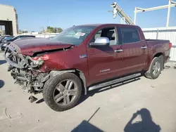 Salvage trucks for sale at Kansas City, KS auction: 2010 Toyota Tundra Crewmax Limited