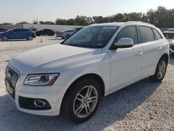 Salvage cars for sale at New Braunfels, TX auction: 2016 Audi Q5 Premium Plus