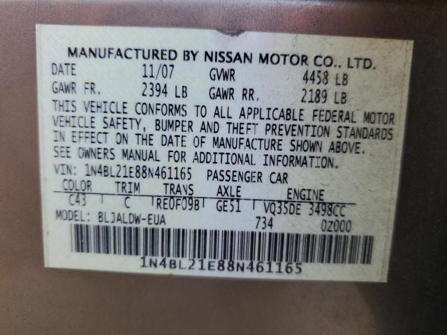 2008 Nissan Altima 3.5SE