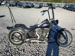 Salvage motorcycles for sale at Hueytown, AL auction: 2008 Harley-Davidson Fxstb