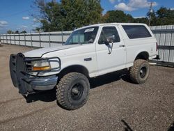 Salvage cars for sale at Newton, AL auction: 1992 Ford Bronco U100