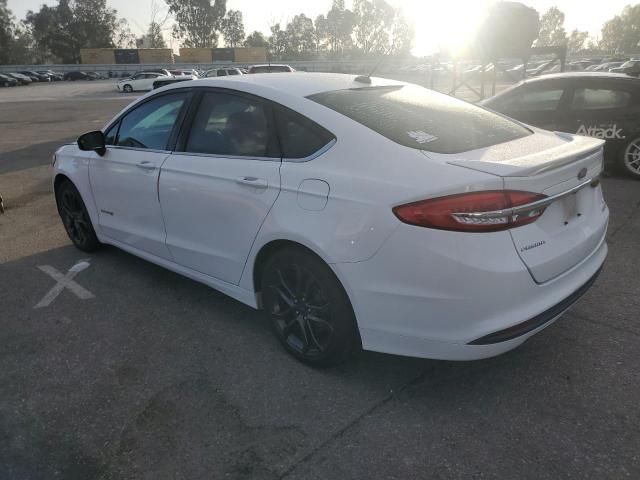 2018 Ford Fusion SE Hybrid