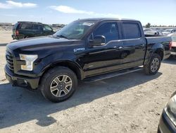 Salvage cars for sale at Antelope, CA auction: 2017 Ford F150 Supercrew