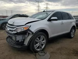 Salvage cars for sale at Elgin, IL auction: 2013 Ford Edge Limited