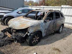 Salvage cars for sale at West Mifflin, PA auction: 2013 KIA Sorento LX