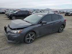 Subaru Impreza salvage cars for sale: 2019 Subaru Impreza Premium