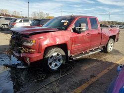 Salvage cars for sale at Woodhaven, MI auction: 2017 Chevrolet Silverado K1500 LT