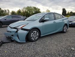 Toyota salvage cars for sale: 2017 Toyota Prius