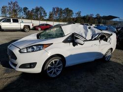 Salvage cars for sale at Spartanburg, SC auction: 2019 Ford Fiesta SE