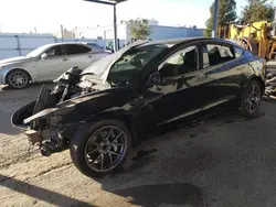 Tesla Model 3 salvage cars for sale: 2022 Tesla Model 3