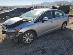 Honda salvage cars for sale: 2012 Honda Civic LX