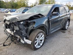 Ford salvage cars for sale: 2022 Ford Explorer Platinum