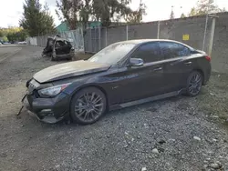 Infiniti salvage cars for sale: 2016 Infiniti Q50 RED Sport 400