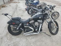 Harley-Davidson salvage cars for sale: 2014 Harley-Davidson Fxdwg Dyna Wide Glide