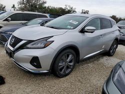 Salvage cars for sale at Arcadia, FL auction: 2020 Nissan Murano Platinum