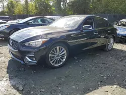 2021 Infiniti Q50 Luxe en venta en Waldorf, MD