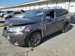 Salvage cars for sale at Louisville, KY auction: 2019 Toyota Highlander Hybrid