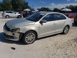 Salvage cars for sale at Ocala, FL auction: 2011 Volkswagen Jetta SEL