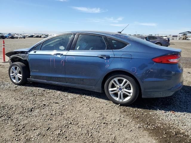 2018 Ford Fusion SE Hybrid