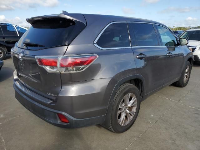 2016 Toyota Highlander LE