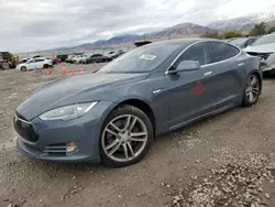 Salvage cars for sale at Magna, UT auction: 2013 Tesla Model S