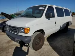 Carros salvage para piezas a la venta en subasta: 2003 Ford Econoline E350 Super Duty Wagon