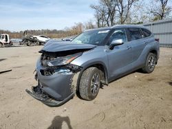 Salvage cars for sale at West Mifflin, PA auction: 2023 Toyota Highlander Hybrid XLE