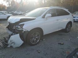 Salvage cars for sale at Waldorf, MD auction: 2013 Lexus RX 450H