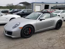 Salvage cars for sale at auction: 2019 Porsche 911 Targa 4S