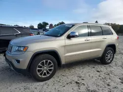 Jeep Grand Cherokee Limited salvage cars for sale: 2015 Jeep Grand Cherokee Limited