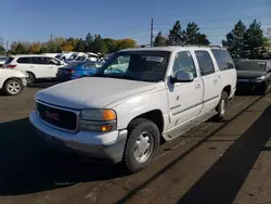 Salvage cars for sale at Denver, CO auction: 2000 GMC Yukon XL K1500