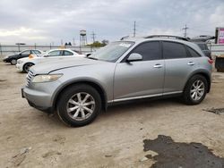 Infiniti salvage cars for sale: 2006 Infiniti FX35