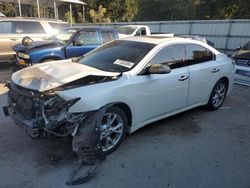 Nissan salvage cars for sale: 2014 Nissan Maxima S