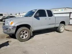 Salvage cars for sale from Copart Bakersfield, CA: 2001 Toyota Tundra Access Cab SR5