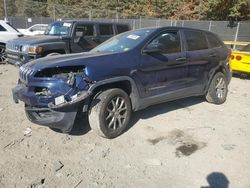 Salvage cars for sale at Waldorf, MD auction: 2015 Jeep Cherokee Sport