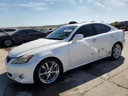 Lexus is salvage cars for sale: 2008 Lexus IS 250