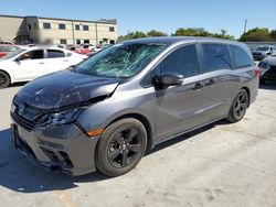 Salvage cars for sale from Copart Wilmer, TX: 2019 Honda Odyssey EXL