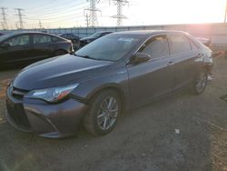 Salvage cars for sale at Elgin, IL auction: 2015 Toyota Camry Hybrid