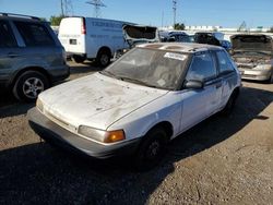 Salvage cars for sale at Elgin, IL auction: 1992 Mazda 323 Base