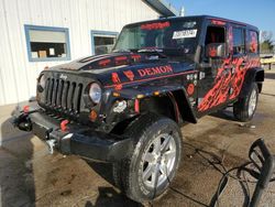 Jeep Vehiculos salvage en venta: 2013 Jeep Wrangler Unlimited Rubicon