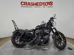 Harley-Davidson salvage cars for sale: 2017 Harley-Davidson XL883 Iron 883