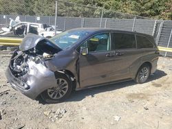 Salvage cars for sale at Waldorf, MD auction: 2023 Toyota Sienna LE