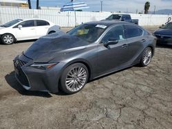 Salvage cars for sale at Van Nuys, CA auction: 2023 Lexus IS 300