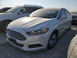 Salvage cars for sale at Grand Prairie, TX auction: 2016 Ford Fusion SE