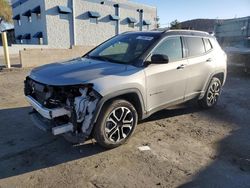 Salvage cars for sale at Albuquerque, NM auction: 2023 Jeep Compass Limited