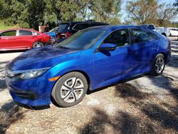 Flood-damaged cars for sale at auction: 2018 Honda Civic LX