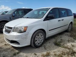 Dodge salvage cars for sale: 2015 Dodge Grand Caravan SE