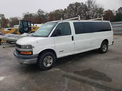 Salvage trucks for sale at Rogersville, MO auction: 2004 Chevrolet Express G3500